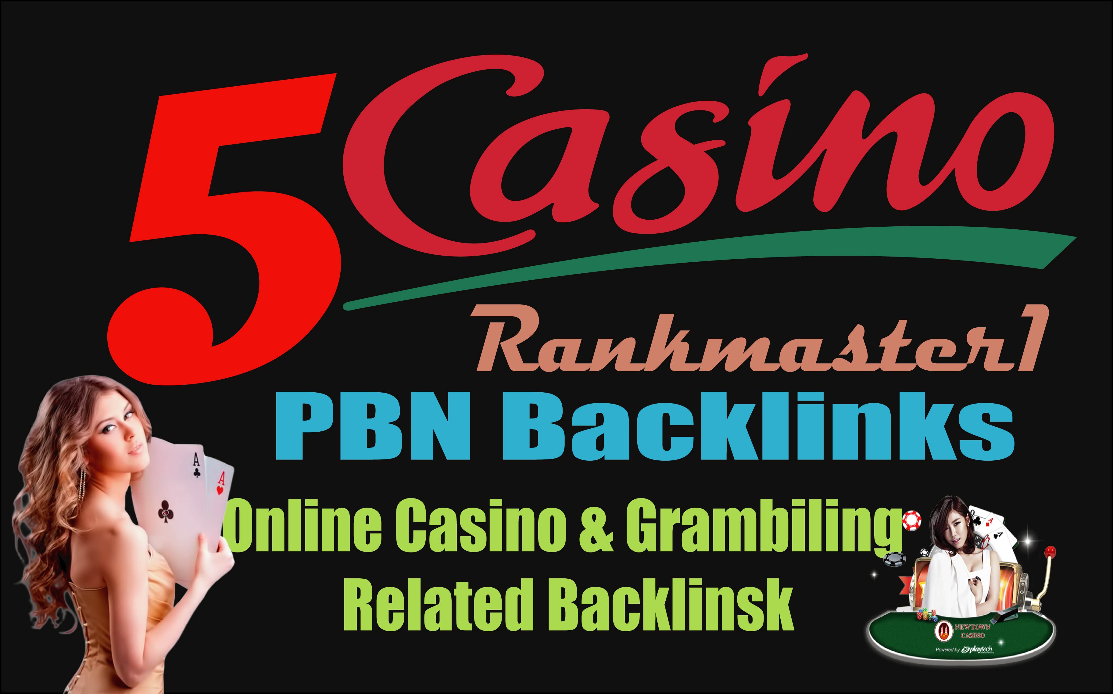 5 Manual PBN -Homepage Dofollow Backlinks from Poker,Gambling, Online Casino sites with Index Free