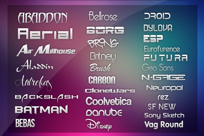 provide you over 15000 beautiful fonts 2000 fonts bonus free!!!!