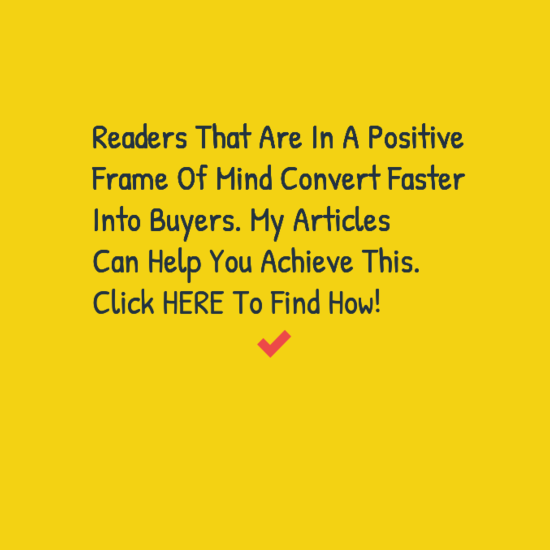 Get a unique, high quality motivational article (500 words)