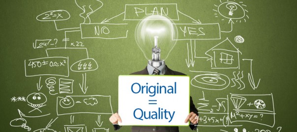 Well-researched and 100% unique content