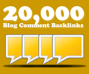 create 20,000 Blog Comment Backlinks