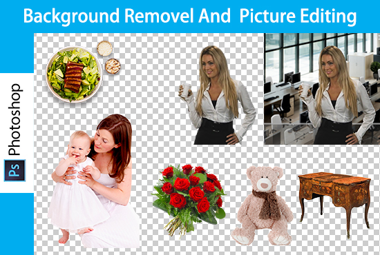 Retouch and Remove Background