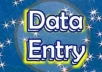 Data entry from website to Excel with in 72hours