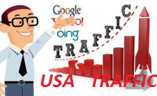 Drive  USA Keyword Targeted, Organic Traffic