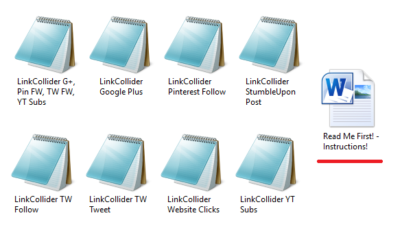 Give you 6 LinkCollider iMacro scripts