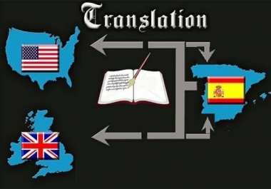 translate English to Spanish and viceversa up to 400 ...