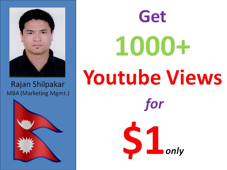 Get 2000 - 2500 U-tube Promotion from worldwide