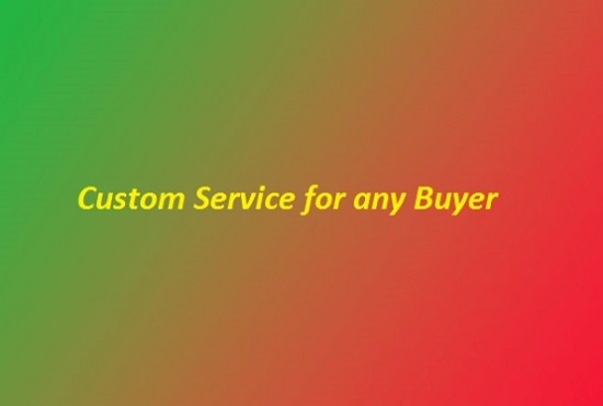 I Will Do Custom Services Promotion Offer For Social Media