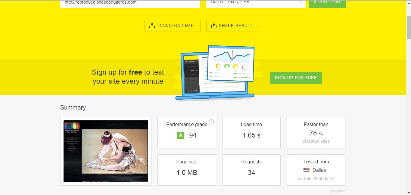 Make your wordpress site fast