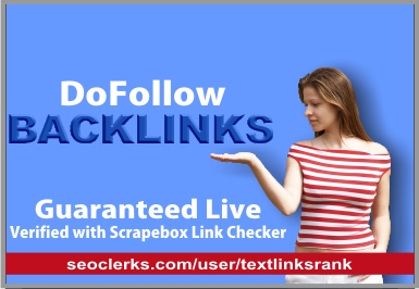 create 250 DO-FOLLOW backlinks for your website