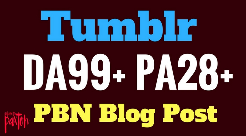 10 Tumblr PBN Blog Post DA99+ PA30+