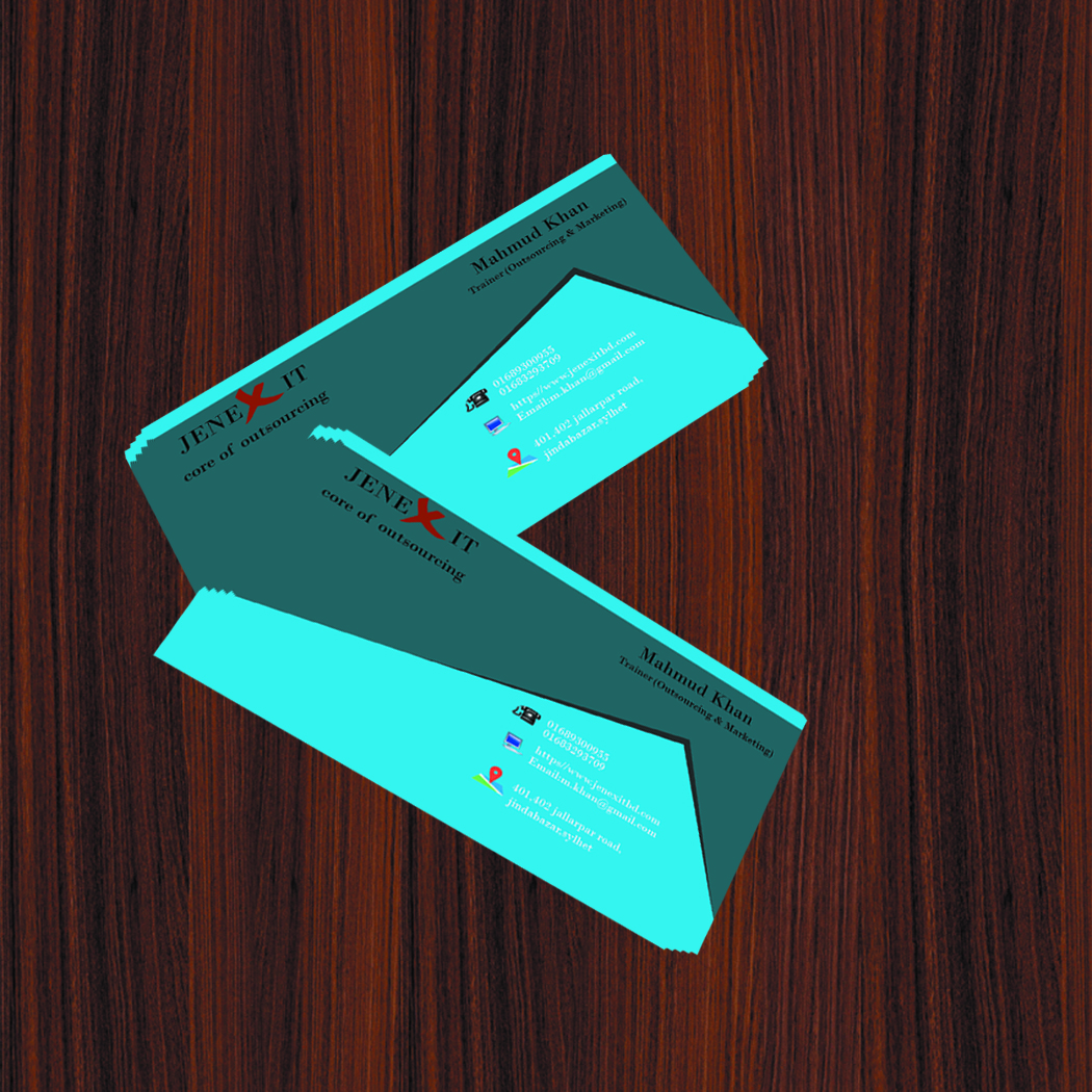 Create Double Side Business Card Design