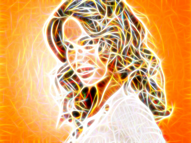 i can create photo neon effect