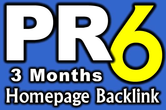 give PR6 DoFollow Homepage Link for 3 Months on Valid PR6 US English site {Guarantee less than 50 OBLs}