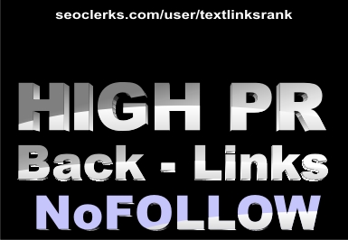 create 150 high pr backlinks nofollow + bonus