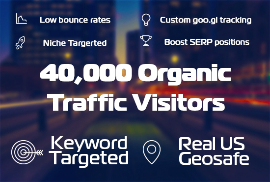 do  2,000,000 ORGANIC genuine traffic visitors