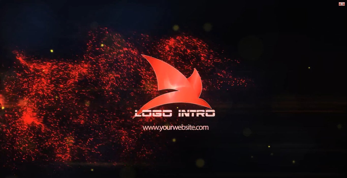 Make video intro animations For Logo and web address like sample