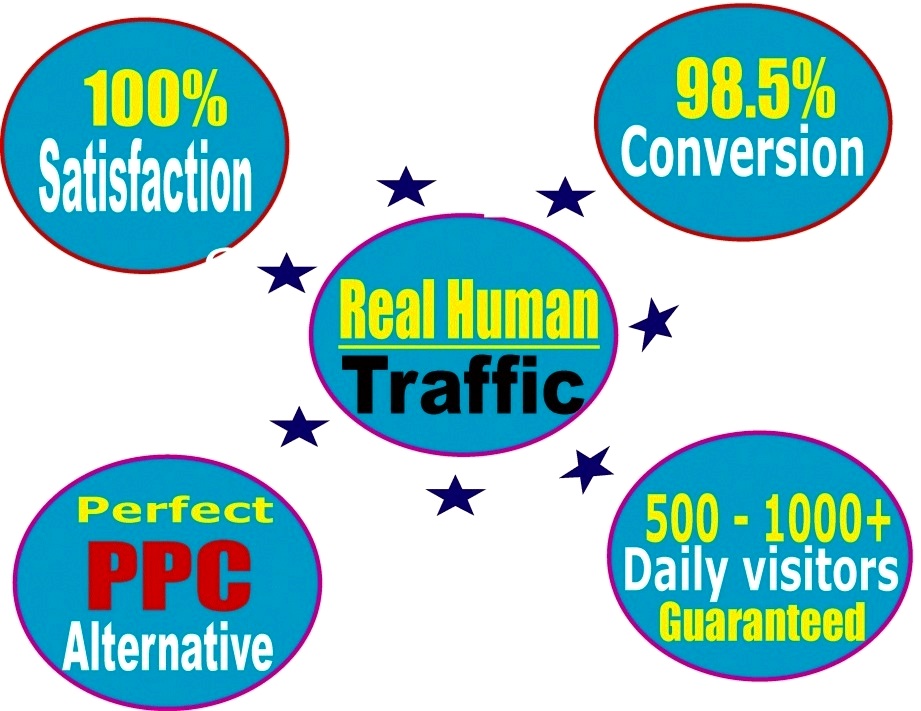 Website Traffic ORGANIC TRAFFIC - Drive 100+ ORGANIC Fresh HUMAN Traffic To Your Website or ANY PAGE