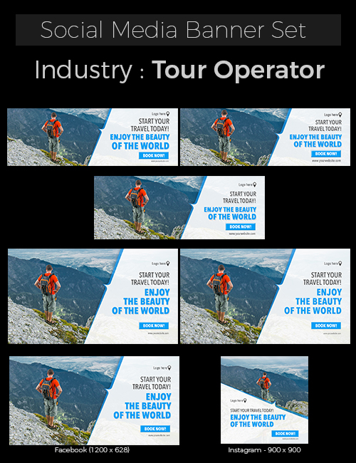 Create Custom 7 Social Media Banners