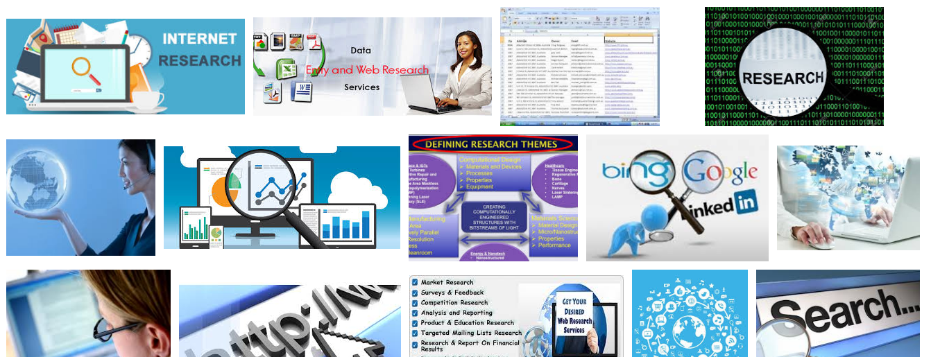 Large Number of Web Research