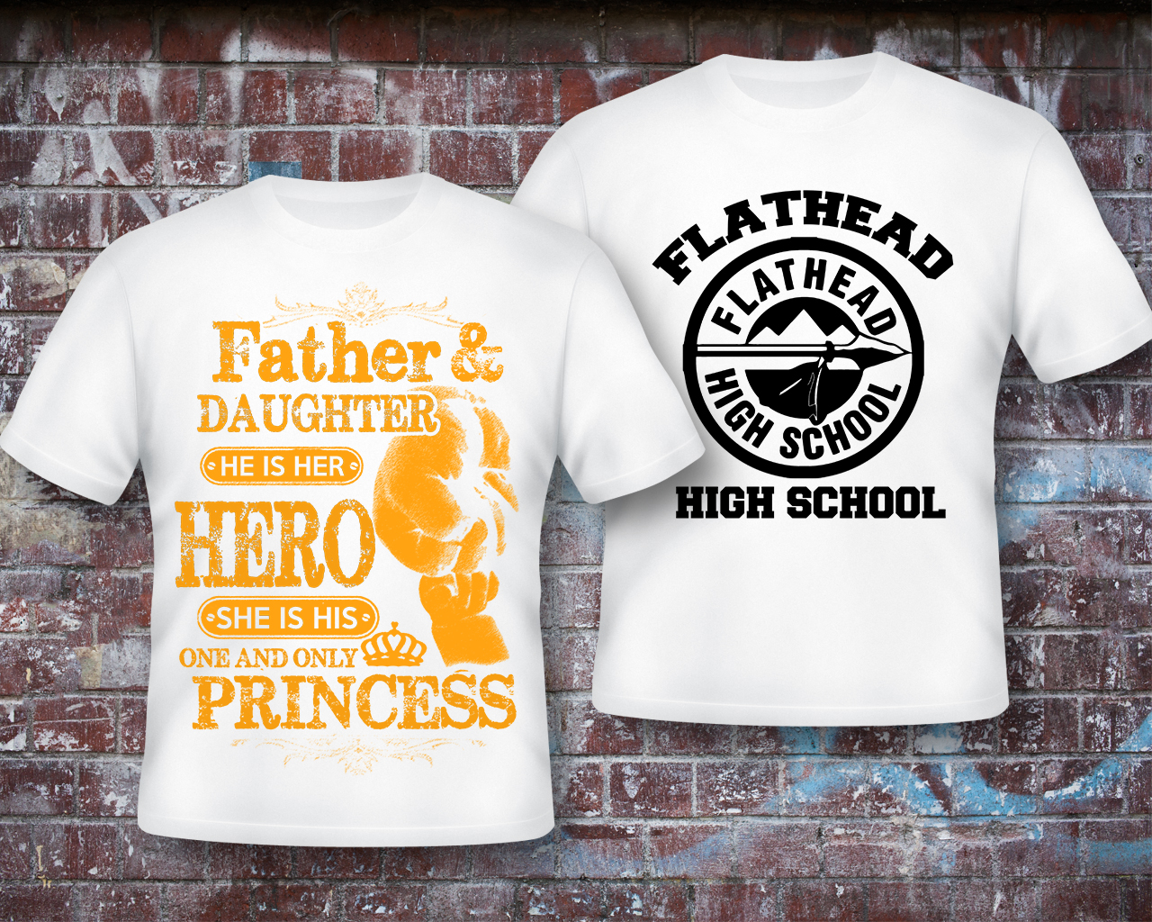 Get Custom Design T-shirt Unlimited Revision