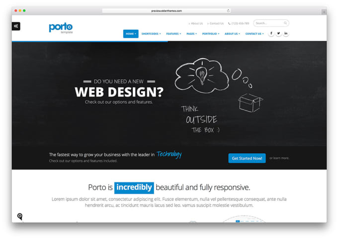 Design Simple 5 Pages Html And Wordpress Website