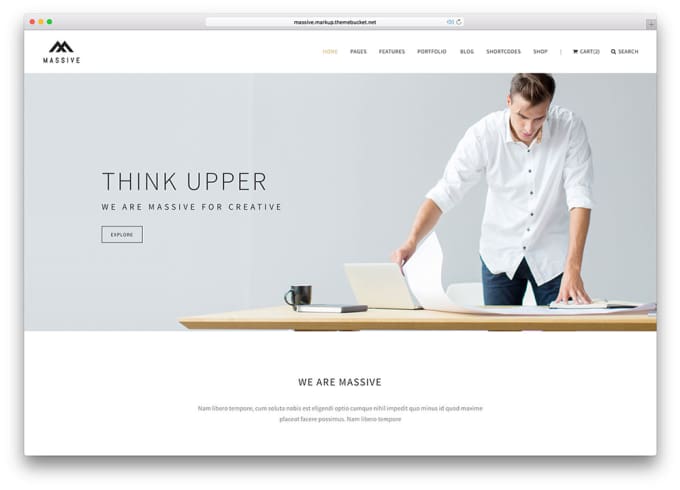 Design Simple 5 Pages Html And Wordpress Website