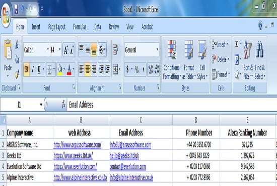 Find out any Company full contact and Lead generation