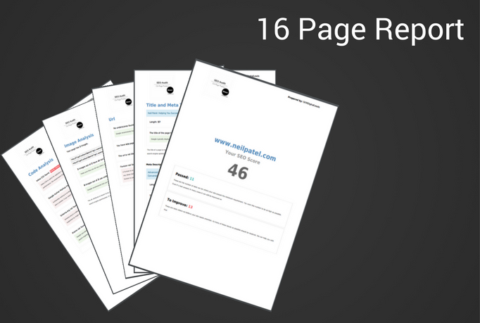 Provide In Depth Seo AUDIT Of Your Website With Full Report