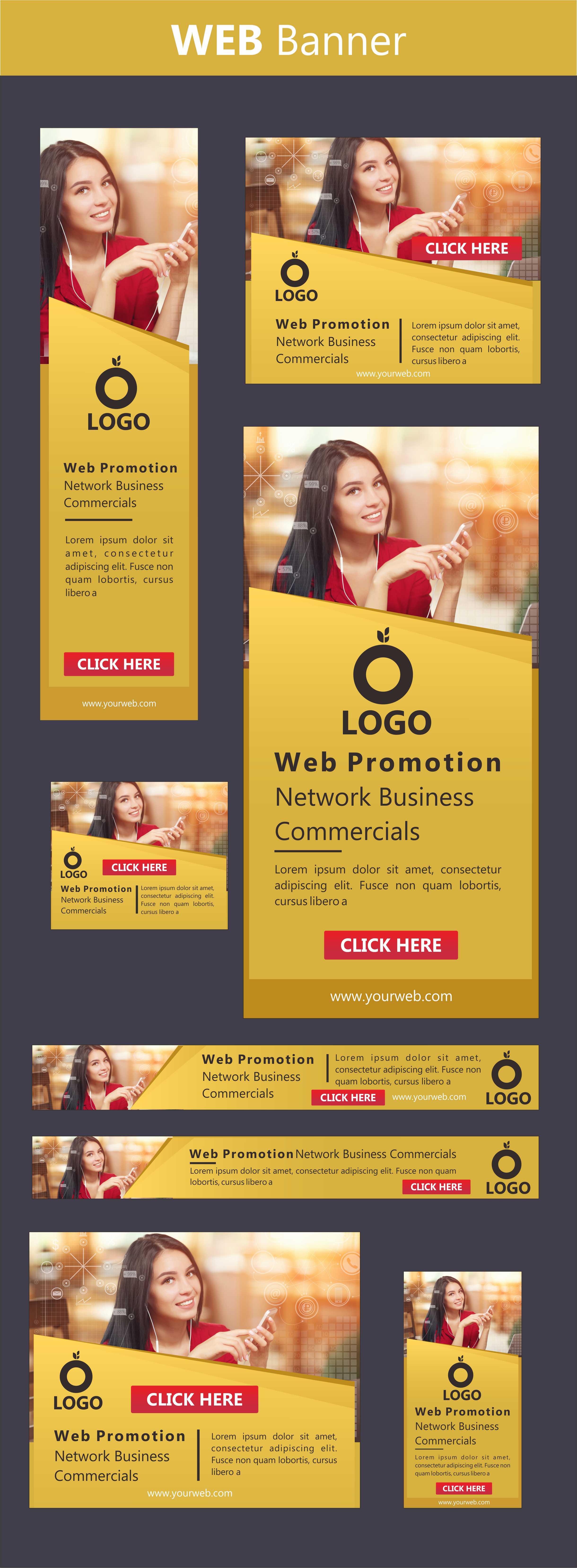 Profesional Design  web banner, header, ad, cover  