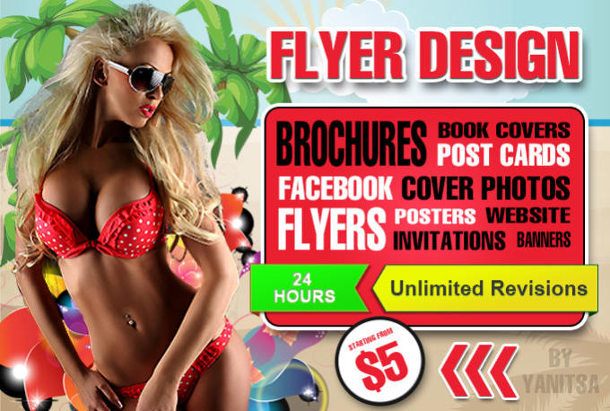 Do Any Flyer,Poster Design within 2 days 