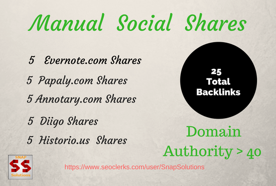 GIVE  5  Evernote.com, 5 PENZU , 5 Annotary,  5 Diigo.Com, 5 Kinja.com  Shares For Your URL