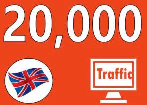 drive 20k UK traffic to your website, fast delivery