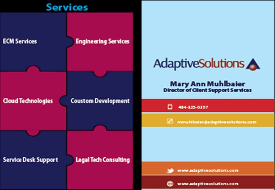 Design 2 unique business card