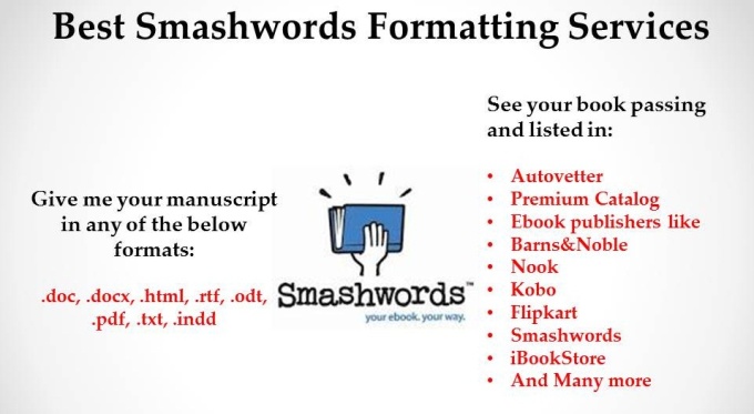 Realize the layout of your book for the premium catalog of Smashwords