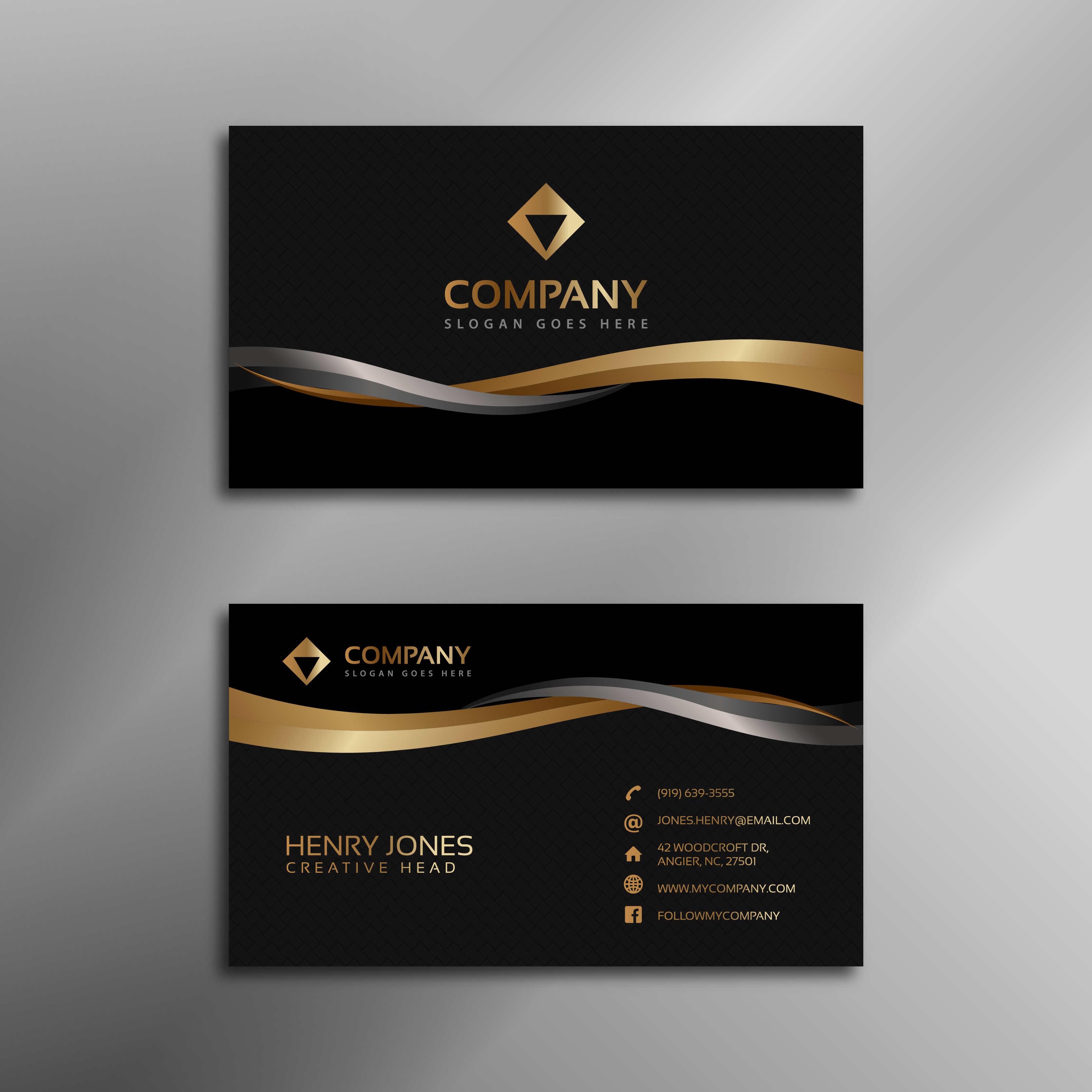 Visiting Card with Super design 