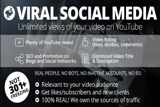 skyrocket your youtube video ranking with social media promotion and seo