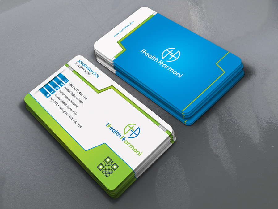 design professional double side Business card