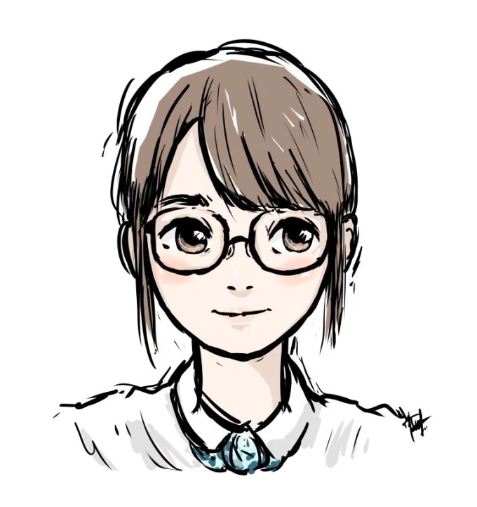 Draw You a Cute Doodle Portrait for 10 SEOClerks