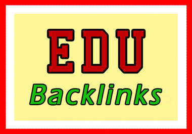 get you 300 high quality verified EDU backlinks for your site from blog comments and trackbacks
