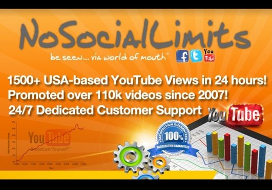  safely get you 1500 or more fast and real YouTube views on your video in 24 hours from the United States to boost yourself or business..@