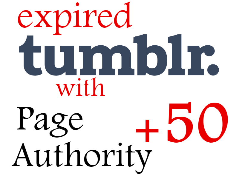 10 Tumblr Blogs with Page Authority +50