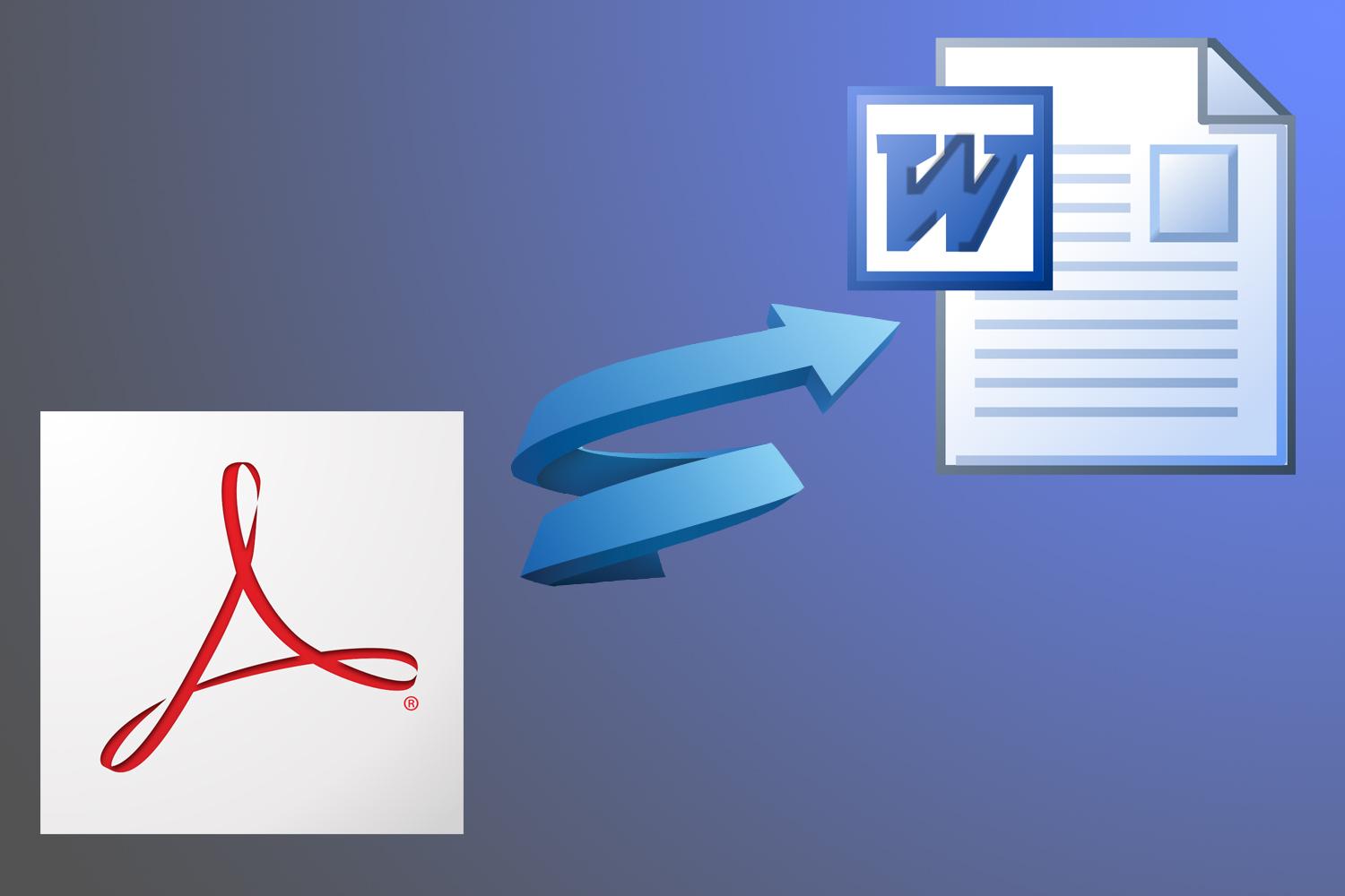 convert pdf to other formats and viceversa