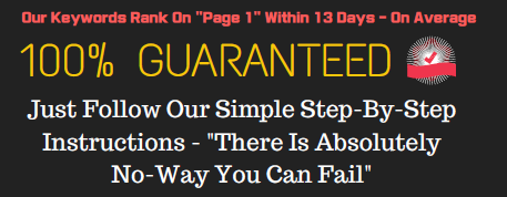 Get 'Easy To Rank' Keywords With "ZERO Competition" For Instant Google Rankings