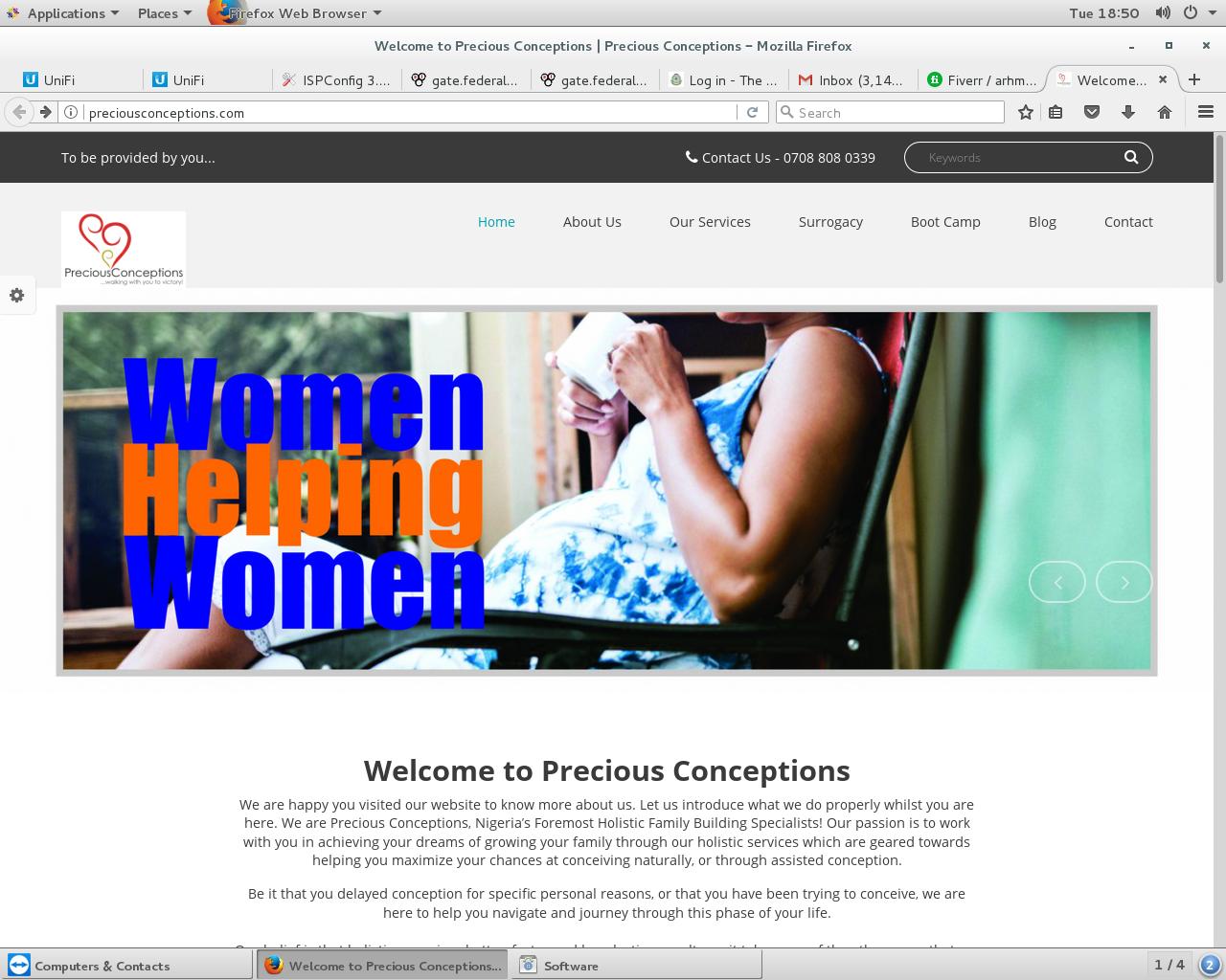 build a attractive website for your company, bussiness, eccomerce website.