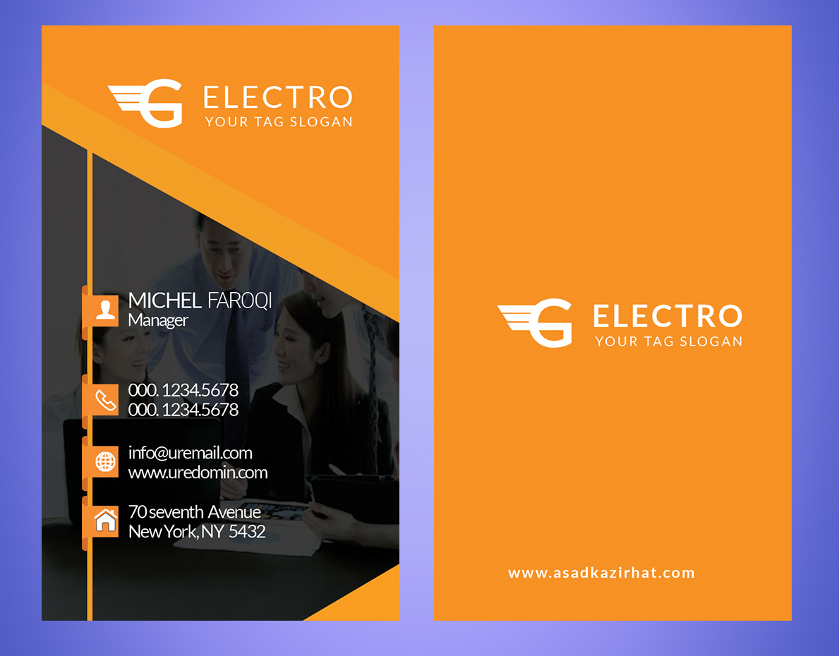 Design Your Double Sided Business Card In 24 Hours For $5 SEOClerks