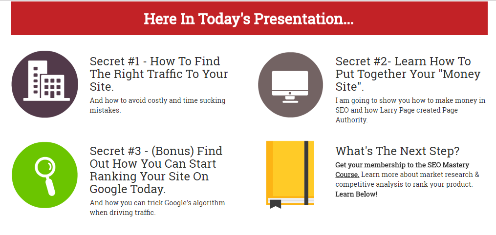 give you SEO Mastery Course