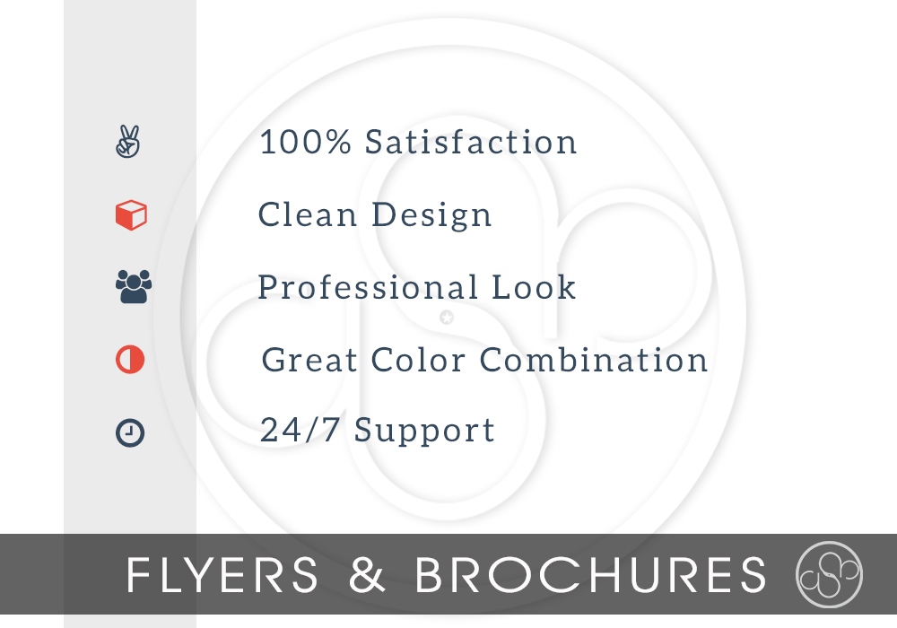 Design a Flyer & Brochures 