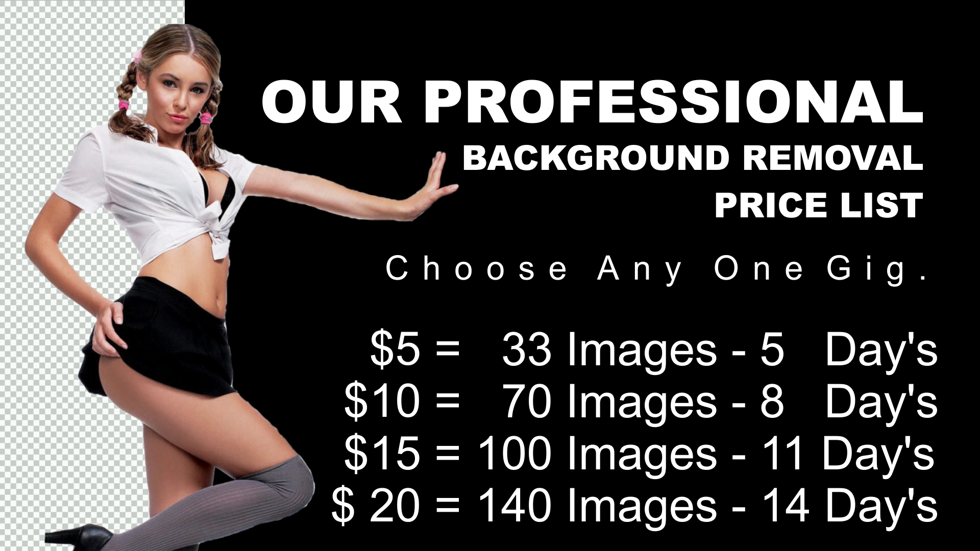 Super Fast Background Removal Service