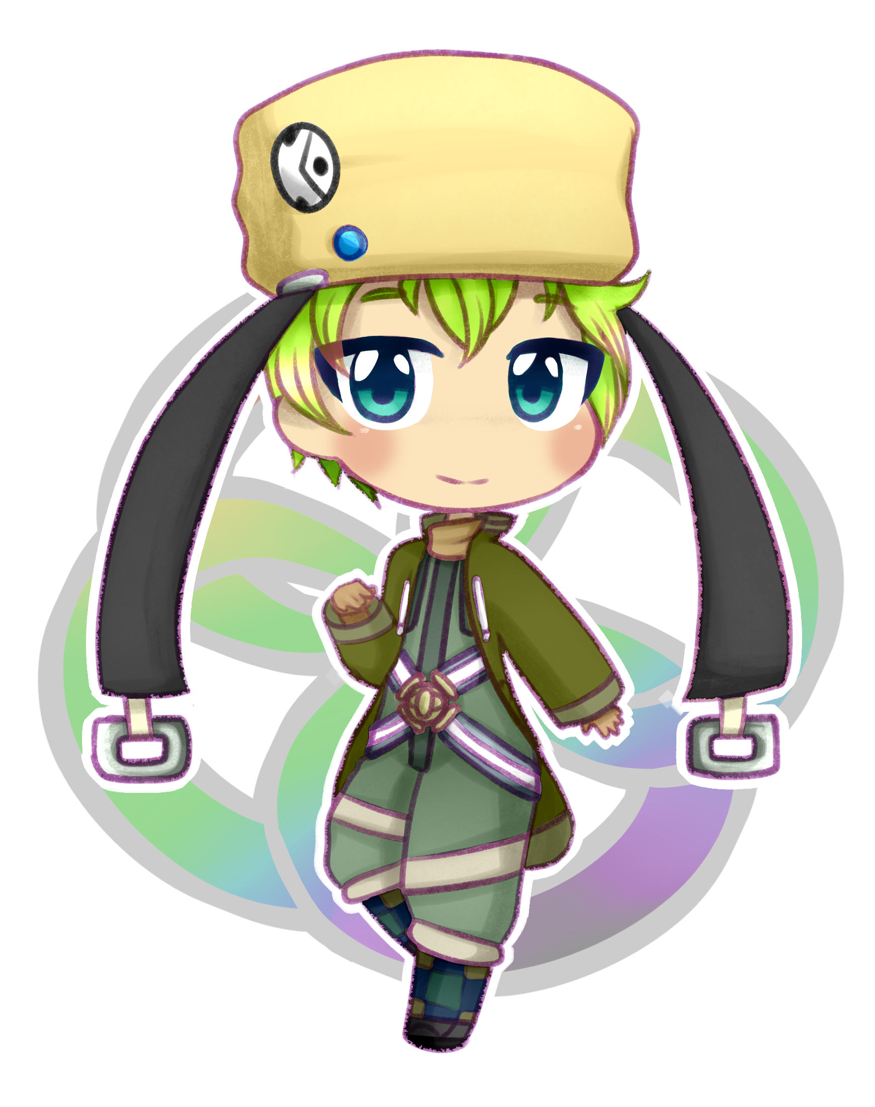 create custom anime and chibi art for you